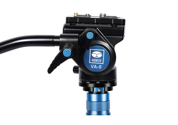 SIRUI Monopé de Carbono P-325FL + Cabeça de Vídeo VA-5