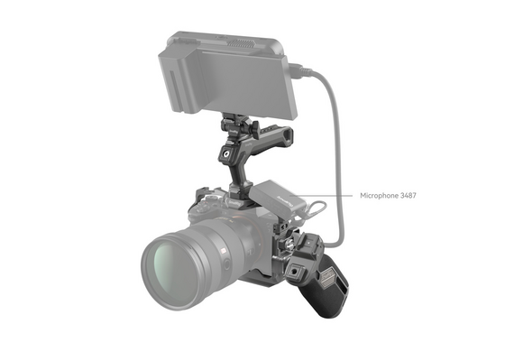 SMALLRIG 4539 HawkLock Advanced Cage Kit Quick Release para Sony Alpha 7R V / Alpha 7 IV / Alpha 7S III