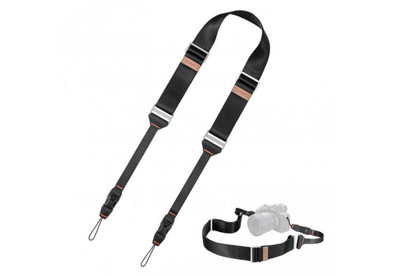 K&F CONCEPT Correia Pescoço KF13.132V1 45mm - Preta