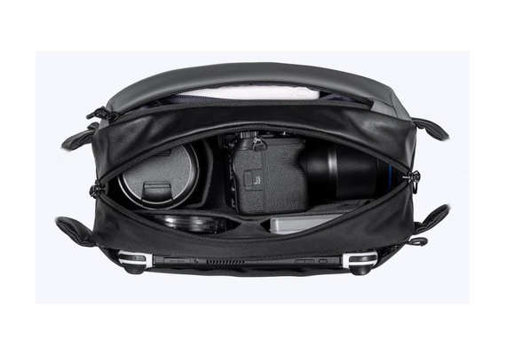K&F CONCEPT  Bolsa de Ombro Alpha Camera Sling Bag KF13.157 10L - Cinza