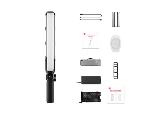 ZHIYUN Iluminador Tubular LED FIVERAY V60 Combo - Preto