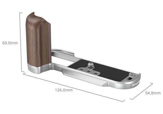 SMALLRIG 4735 L-Shape Grip Madeira Fujifilm X-T50 - PrataSMALLRIG 4735 L-Shape Grip Madeira Fujifilm X-T50 - Prata