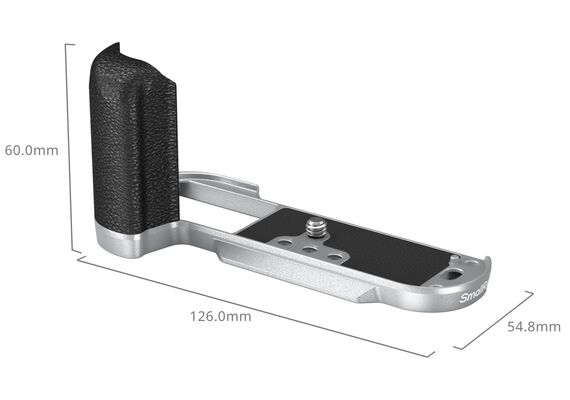 SMALLRIG 4713 L-Shape Grip Silicone Fujifilm X-T50 - Prata