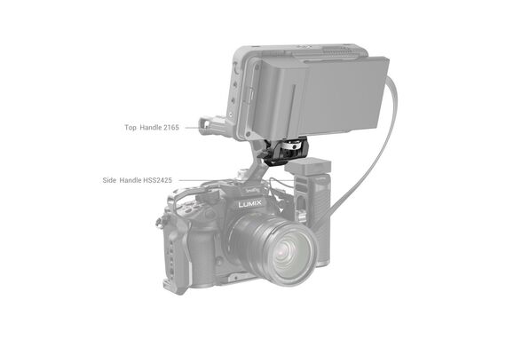 SMALLRIG 2903B Suporte de Monitor com Rotação e Inclinação com Encaixe ARRI