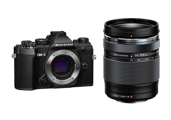 OM SYSTEM OM-5 (Preto) + 14-150mm f/4-5.6 II (Preto)OM SYSTEM OM-5 (Preto) + 14-150mm f/4-5.6 II (Preto)
