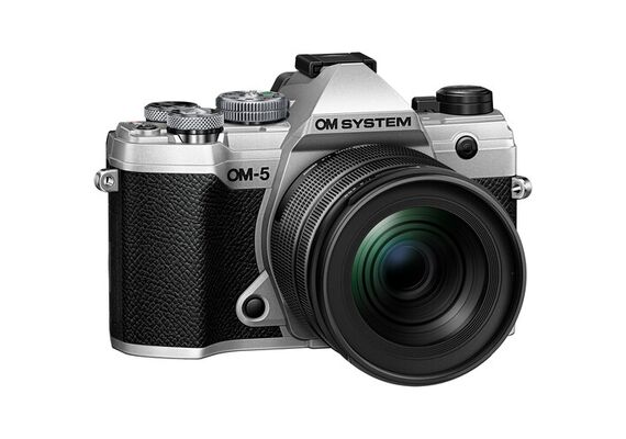 OM SYSTEM OM-5 (Prata) + M.Zuiko Digital ED 12-45mm f4.0 PRO (Preto)
