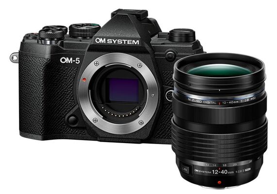 OM SYSTEM OM-5 (Preto) + M.Zuiko Digital ED 12-40mm f2.8 PRO II (Preto)
