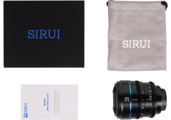 SIRUI Nightwalker 35mm T1.2 S35 Sony E