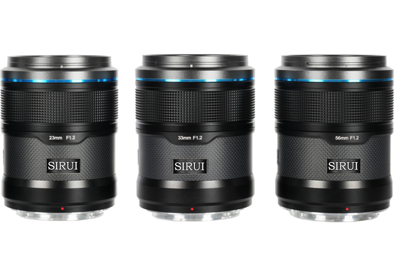 SIRUI Kit Sniper Series 23mm, 33mm, 56mm f/1.2 AF- Sony E