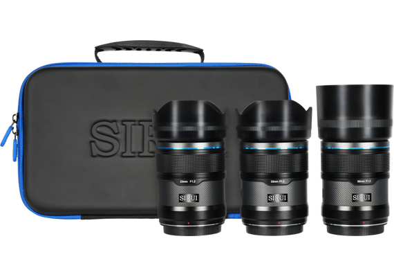 SIRUI Kit Sniper Series 23mm, 33mm, 56mm f/1.2 AF- Sony E