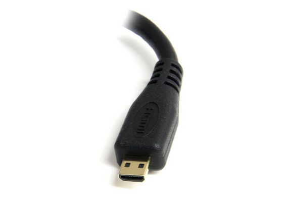 COLORCABLE Conversor Micro-HDMI Macho para HDMI Femea - 12cm