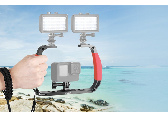 PULUZ Punho Duplo para Actions Cams