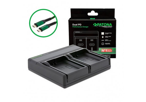 PATONA Carregador Dual PD Premium para EN-EL14