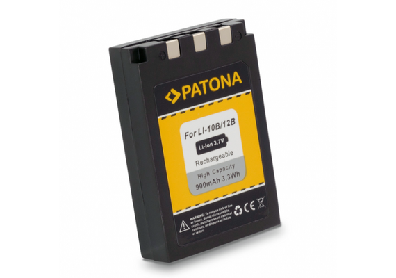 PATONA Bateria LI-10B / LI-12B 900mAh