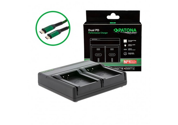 PATONA Carregador Dual PD Premium para LP-E17