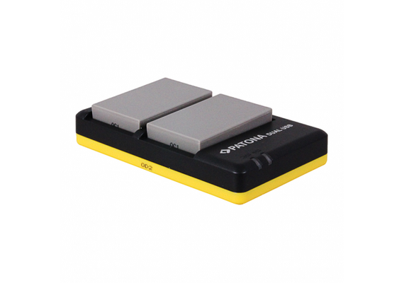 PATONA Carregador Duplo USB para Baterias Nikon EN-EL23