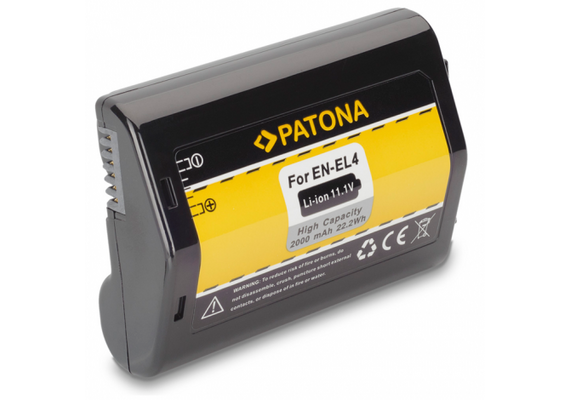 PATONA Bateria EN-EL4 2000mAh