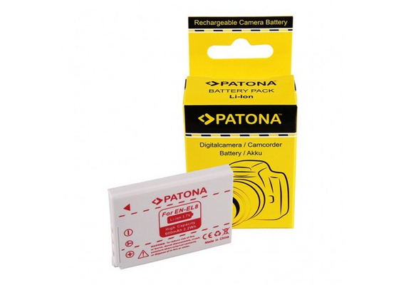 PATONA Bateria EN-EL8 600mAh