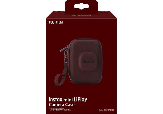 FUJIFILM INSTAX Bolsa de Transporte Mini LiPlay - Castanho