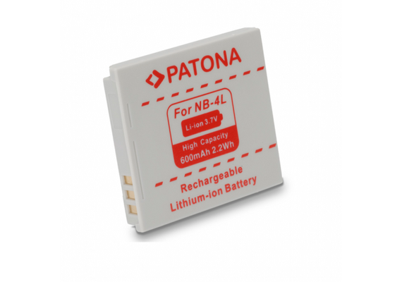 PATONA Bateria NB-4L 600mAh