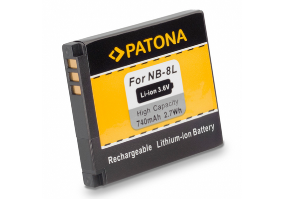 PATONA Bateria NB-8L 740mAh
