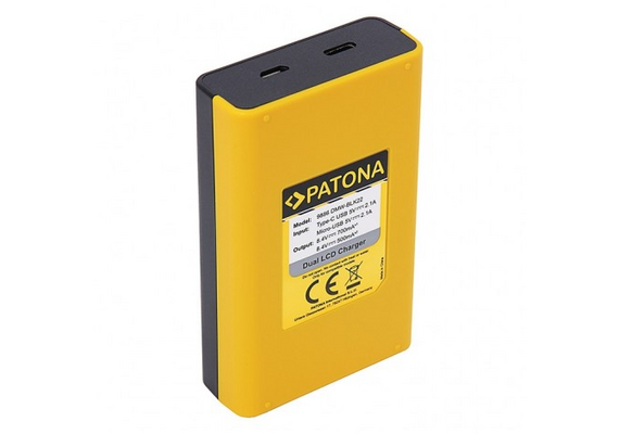 PATONA Carregador Duplo para Panasonic DMW-BLK22