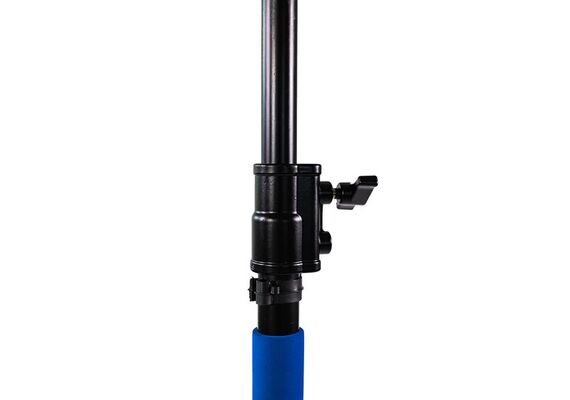 SAVAGE Kit C-Stand Aço Inoxidável 290cm com Braço Inclinável Preto