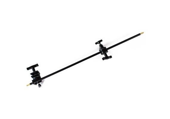 SAVAGE Kit C-Stand Aço Inoxidável 290cm com Braço Inclinável Preto