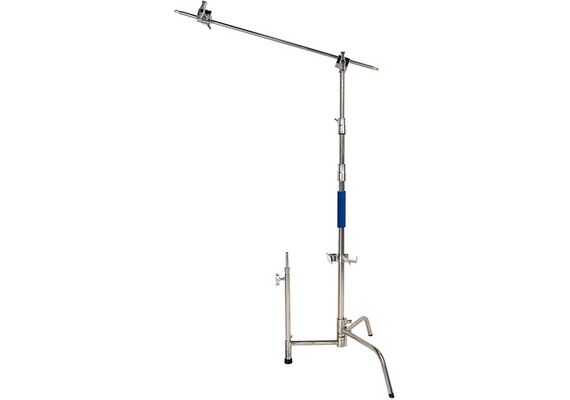 SAVAGE Kit C-Stand Aço Inoxidável 290cm com Braço Inclinável