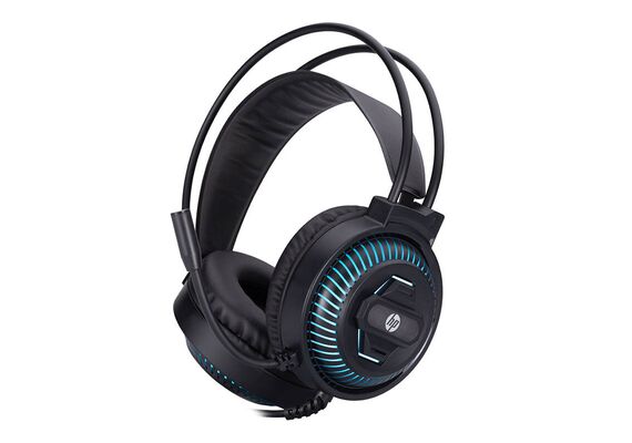 HP Headphones com Fio DHE 8001U (Preto)