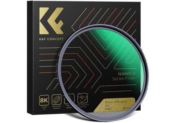 K&F CONCEPT Filtro Black Mist 1/4 Série NANO-X - 67mm