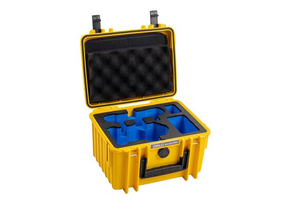 B&W Type 2000 Mala Rígida para DJI Mini 4 Pro (Amarelo)
