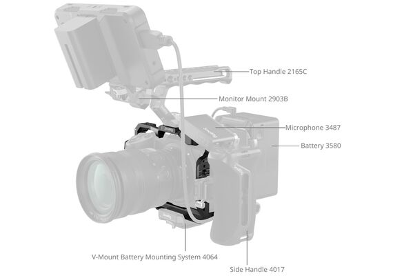 SMALLRIG 4519 Cage para Nikon Z6 III