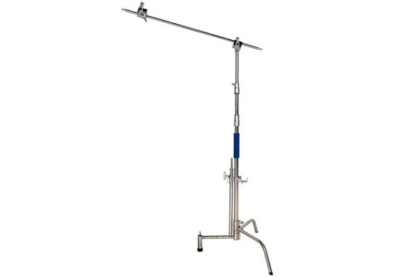 SAVAGE Kit C-Stand Aço Inoxidável 290cm com Braço Inclinável