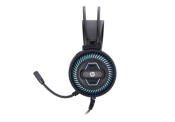 HP Headphones com Fio DHE 8001U (Preto)
