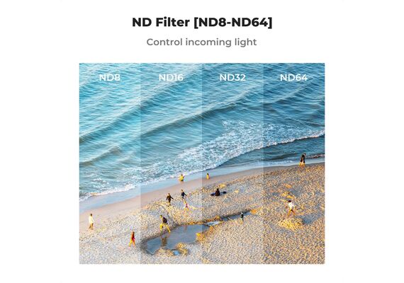 K&F CONCEPT Kit Filtros UV+PL+ND4+ND8+ND16+ND32 para DJI Avata 2