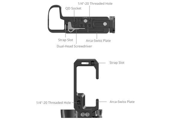 SMALLRIG 4523 L-Bracket para Nikon Z6 III