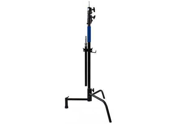 SAVAGE Kit C-Stand Aço Inoxidável 290cm com Braço Inclinável Preto