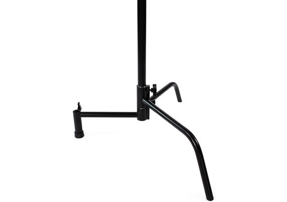 SAVAGE Kit C-Stand Aço Inoxidável 290cm com Braço Inclinável Preto