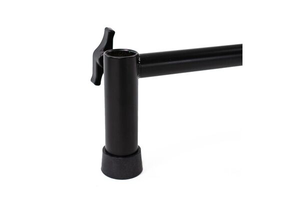 SAVAGE Kit C-Stand Aço Inoxidável 290cm com Braço Inclinável Preto