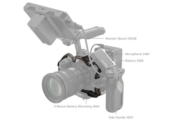 SMALLRIG 4521 Cage "Night Eagle" para Nikon Z6 III