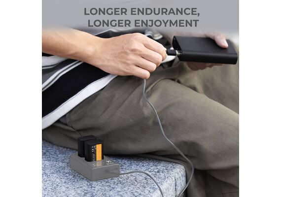 K&F CONCEPT Bateria NP-FW50 1100mAh