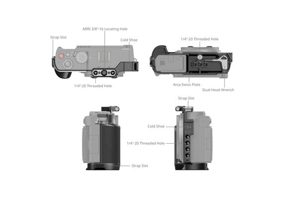 SMALLRIG 4515 Cage para Panasonic LUMIX S9