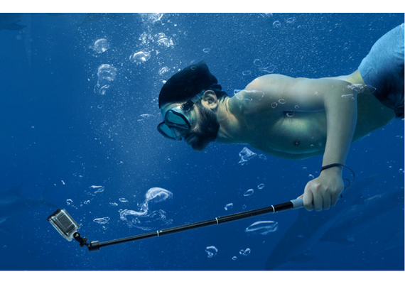 TELESIN Selfie Stick com Cabeça de Bola para Action Cam