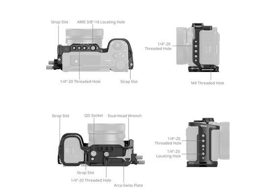 SMALLRIG 4867 Kit Cage para SONY ZV-E10II