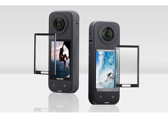 SUNNYLIFE Protetor de Vidro Temperado de LCD para Insta360 X4 (2 unidades)