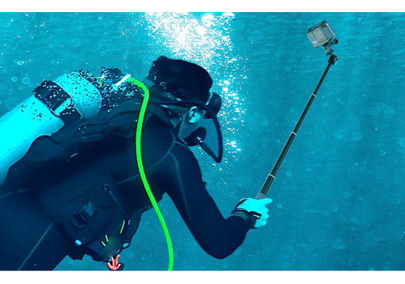 TELESIN Selfie Stick com Cabeça de Bola para Action Cam
