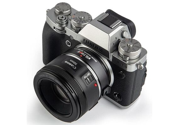 VILTROX Adaptador Lente EF a Corpo Fujifilm X EF-FX2 Pro Speed Booster 0.71x