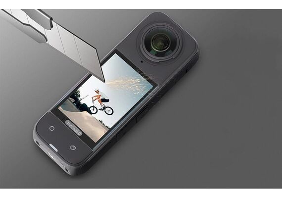 SUNNYLIFE Protetor de Vidro Temperado de LCD para Insta360 X4 (2 unidades)