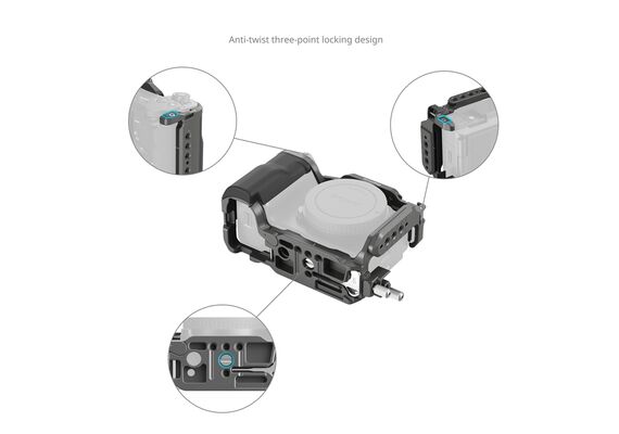 SMALLRIG 4949 Kit Cage com Punho para SONY ZV-E10 II